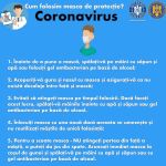informații utile în contextul prevenirii îmbolnăvirilor cu noul coronavirus